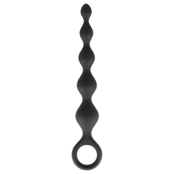 Dorcel Deep Feel - gyöngyös anál dildó (fekete)