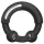 Dorcel Stronger Ring - fém betétes péniszgyűrű (fekete)