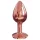 Dorcel Diamond Plug S - alumínium anál plug - kicsi (rózsaarany)