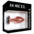 Dorcel Diamond Plug S - alumínium anál plug - kicsi (rózsaarany)