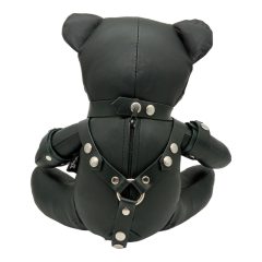 ZADO Szadomaci - valódi bőr BDSM medve (fekete)