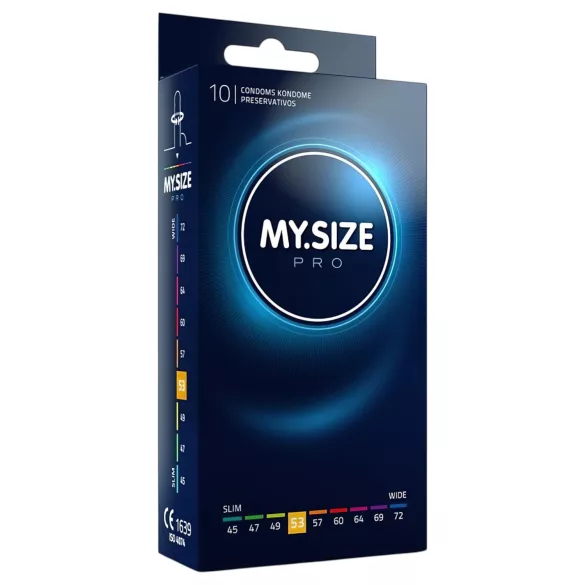 My.Size PRO - egyedi méretű óvszer - 53 mm (10 db)