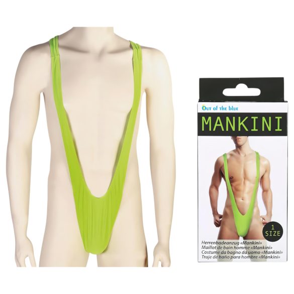 Out of The blue - mankini, férfi sling fürdőruha (zöld)