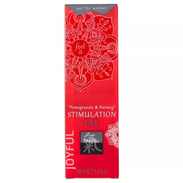 HOT Shiatsu - stimuláló krém nőknek - gránátalma (30 ml)