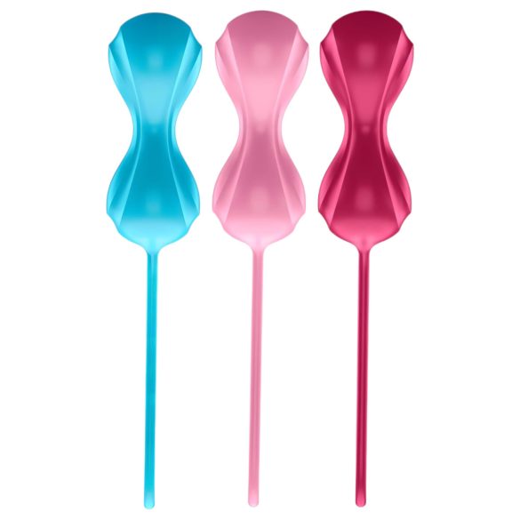 Satisfyer Power Balls - mozgó golyós gésagolyó szett (3db)