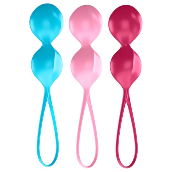 Satisfyer V Balls - gésagolyó duó szett (3 részes)