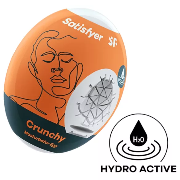 Satisfyer Egg Crunchy - tojás maszturbátor (1 db)