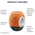 Satisfyer Egg Crunchy - tojás maszturbátor (1 db)