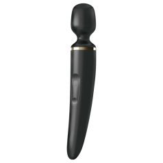   Satisfyer Wand-er Woman - vízálló masszírozó vibrátor (fekete)
