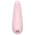 Satisfyer Curvy 2+ - okos léghullámos csiklóizgató (pink)