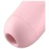 Satisfyer Curvy 2+ - okos léghullámos csiklóizgató (pink)