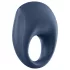 Satisfyer Strong One - App-vezérelt vibrációs péniszgyűrű, férfiaknak (kék)