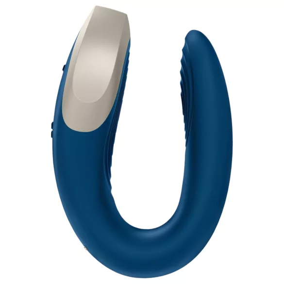 Satisfyer Double Love – App-vezérelt párvibrátor (kék)