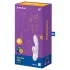 Satisfyer Double Flex - App-vezérelt csiklókaros vibrátor (fehér)