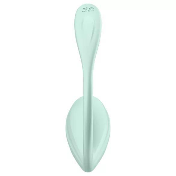 Satisfyer Smooth Petal - okos vibrációs tojás (zöld)