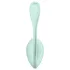 Satisfyer Smooth Petal - okos vibrációs tojás (zöld)
