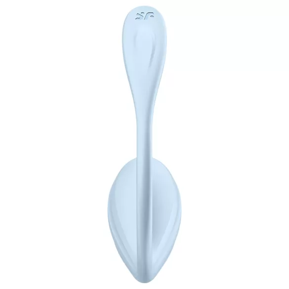 Satisfyer Smooth Petal - okos vibrációs tojás (kék)