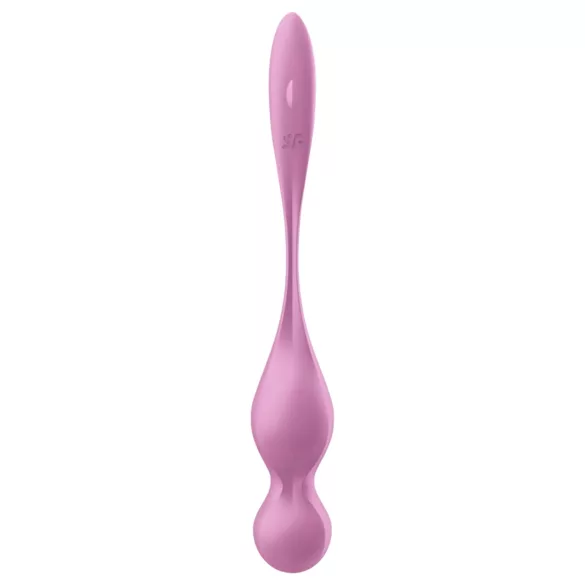 Satisfyer Love Birds 1 - App-vezérelt vibrációs gésagolyó (pink)