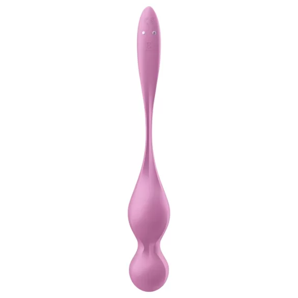 Satisfyer Love Birds 1 - App-vezérelt vibrációs gésagolyó (pink)