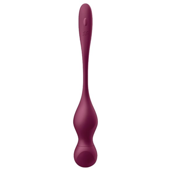 Satisfyer Love Birds Vary - okos, variálható gésagolyó (piros)
