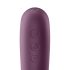 Satisfyer Dual Kiss - 2in1, hüvelyi és csikló vibrátor (lila)