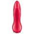 Satisfyer Rotator Plug 1 - gyöngyös anál vibrátor (piros)