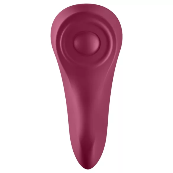 Satisfyer Sexy Secret – App-vezérelt bugyi vibrátor (piros)