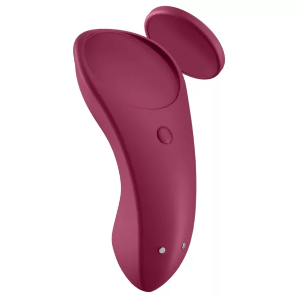 Satisfyer Sexy Secret – App-vezérelt bugyi vibrátor (piros)