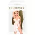 Penthouse Sweet Beast - rózsás babydoll szett (fehér)
