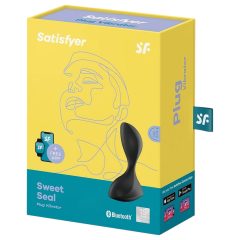 Satisfyer Sweet Seal - akkus anál vibrátor (fekete)