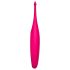 Satisfyer Twirling Fun - akkus, vízálló csikló vibrátor (pink)