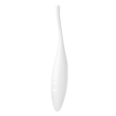   Satisfyer Twirling Joy - okos, akkus, vízálló csiklóvibrátor (fehér)