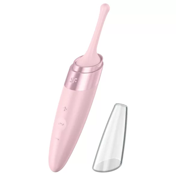 Satisfyer Twirling Delight - vízálló csikló vibrátor (pink)