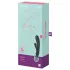 Satisfyer Triple Lover - G-pont és masszírozó vibrátor (ezüst)