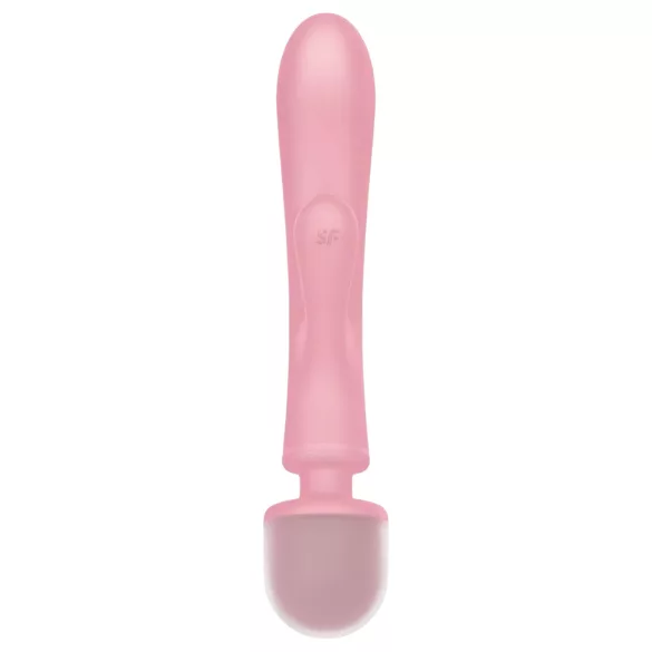 Satisfyer Triple Lover - G-pont és masszírozó vibrátor (pink)