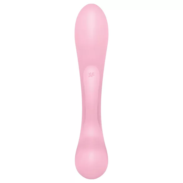 Satisfyer Triple Oh - akkus, csiklókaros vibrátor (pink)