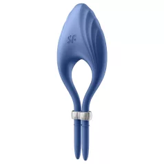 Satisfyer Duelist - akkus vibrációs péniszgyűrű (kék)