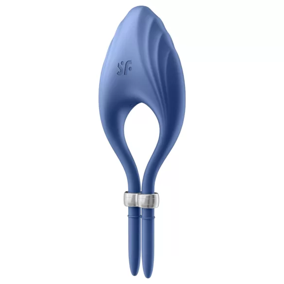 Satisfyer Duelist - akkus vibrációs péniszgyűrű (kék)