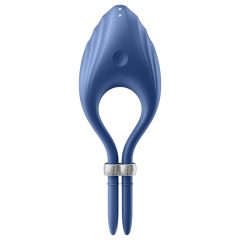 Satisfyer Duelist - akkus, vibrációs péniszgyűrű (kék)