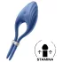 Satisfyer Duelist - akkus vibrációs péniszgyűrű (kék)