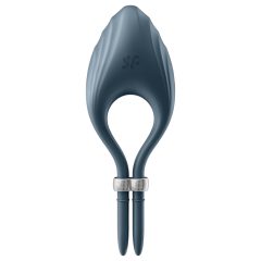   Satisfyer Duelist - akkus, vibrációs péniszgyűrű (szürke)