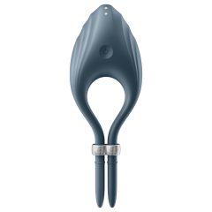   Satisfyer Duelist - akkus, vibrációs péniszgyűrű (szürke)