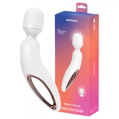 Satisfyer Wand-erland - masszírozó vibrátor (fehér)
