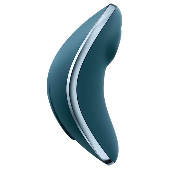 Satisfyer Vulva Lover 1 - akkus léghullámos csikló vibrátor (kék)