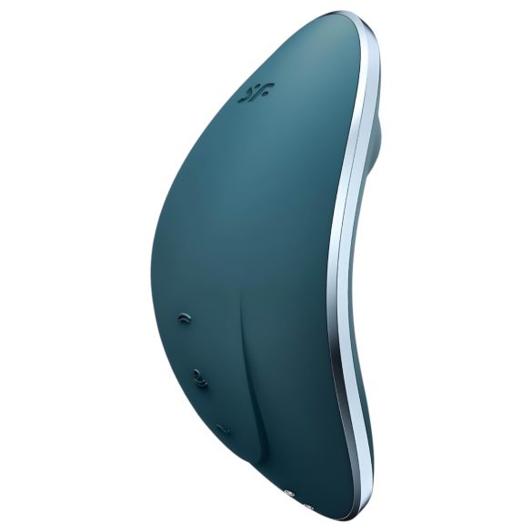 Satisfyer Vulva Lover 1 - akkus léghullámos csikló vibrátor (kék)