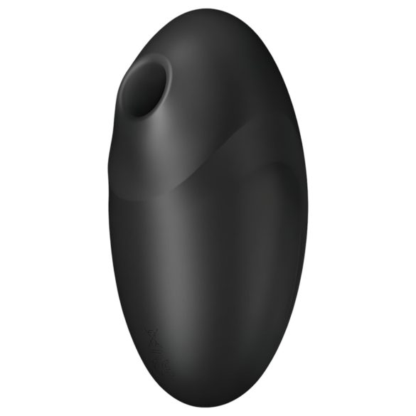 Satisfyer Vulva Lover 3 - léghullámos csiklóizgató (fekete)