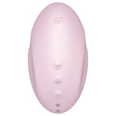   Satisfyer Vulva Lover 3 - akkus, léghullámos csiklóizgató (pink)
