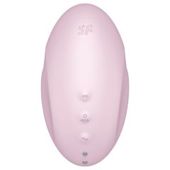   Satisfyer Vulva Lover 3 - akkus, léghullámos csiklóizgató (pink)