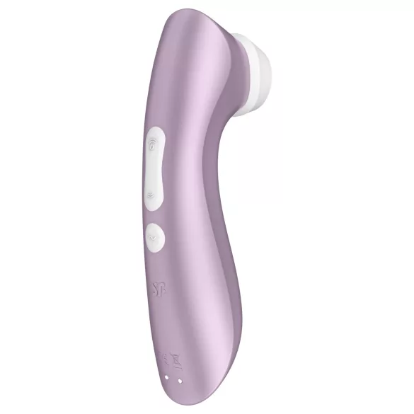 Satisfyer Pro 2+ léghullámos csiklóizgató (lila)