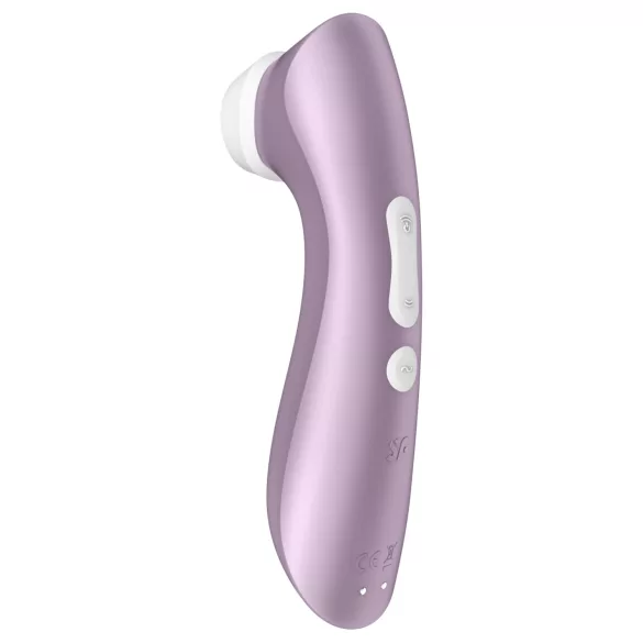 Satisfyer Pro 2+ léghullámos csiklóizgató (lila)